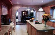 Hearth Wall Kitchen